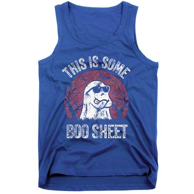 This Is Some Boo Sheet Ghost Halloween Costume Tank Top