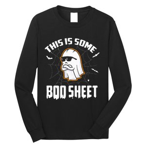 This Is Some Boo Sheet Funny Halloween Ghost Costume Long Sleeve Shirt