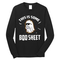 This Is Some Boo Sheet Funny Halloween Ghost Costume Long Sleeve Shirt