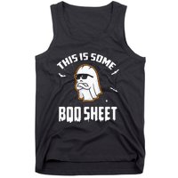 This Is Some Boo Sheet Funny Halloween Ghost Costume Tank Top