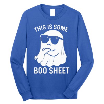 This Is Some Boo Sheet Ghost Halloween Costume Long Sleeve Shirt