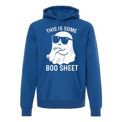 This Is Some Boo Sheet Ghost Halloween Costume Premium Hoodie