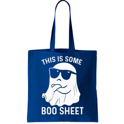 This Is Some Boo Sheet Ghost Halloween Costume Tote Bag