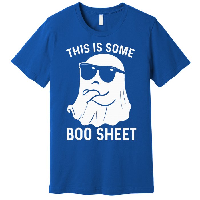 This Is Some Boo Sheet Ghost Halloween Costume Premium T-Shirt