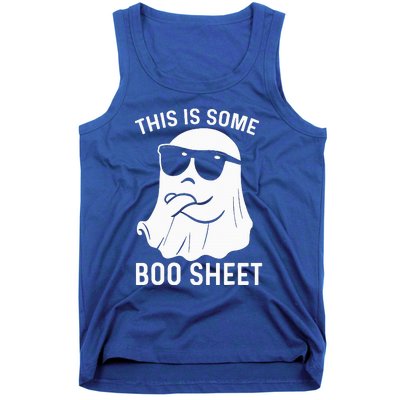 This Is Some Boo Sheet Ghost Halloween Costume Tank Top