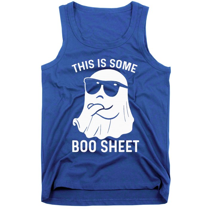 This Is Some Boo Sheet Ghost Halloween Costume Tank Top