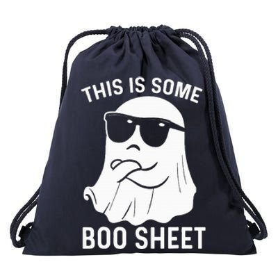 This Is Some Boo Sheet Ghost Halloween Costume Drawstring Bag