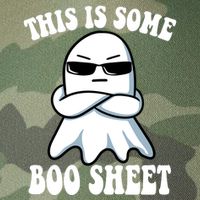 This Is Some Boo Sheet Funny Ghost Legacy Tie Dye Trucker Hat