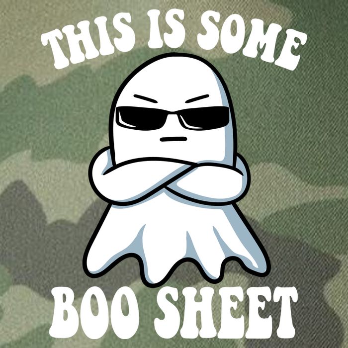 This Is Some Boo Sheet Funny Ghost Legacy Tie Dye Trucker Hat