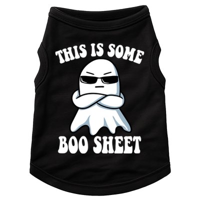 This Is Some Boo Sheet Funny Ghost Doggie Tank
