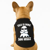 This Is Some Boo Sheet Funny Ghost Doggie Tank
