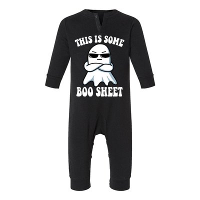 This Is Some Boo Sheet Funny Ghost Infant Fleece One Piece