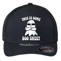 This Is Some Boo Sheet Funny Ghost Flexfit Unipanel Trucker Cap