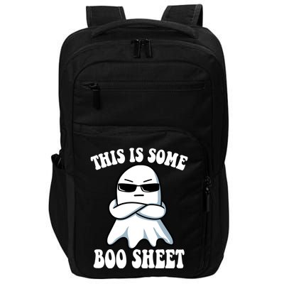 This Is Some Boo Sheet Funny Ghost Impact Tech Backpack