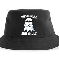 This Is Some Boo Sheet Funny Ghost Sustainable Bucket Hat