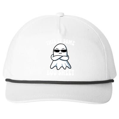 This Is Some Boo Sheet Funny Ghost Snapback Five-Panel Rope Hat