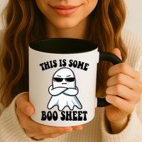 This Is Some Boo Sheet Funny Ghost Mug