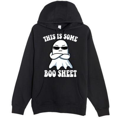 This Is Some Boo Sheet Funny Ghost Premium Pullover Hoodie