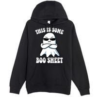 This Is Some Boo Sheet Funny Ghost Premium Pullover Hoodie