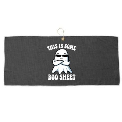 This Is Some Boo Sheet Funny Ghost Large Microfiber Waffle Golf Towel
