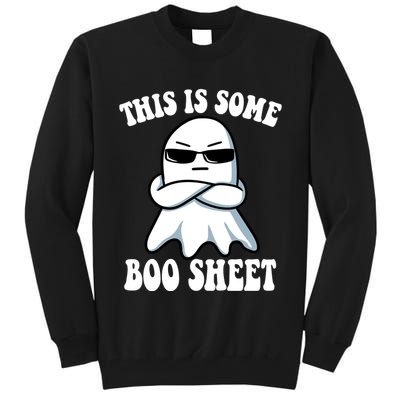 This Is Some Boo Sheet Funny Ghost Tall Sweatshirt