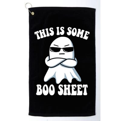 This Is Some Boo Sheet Funny Ghost Golf Towel