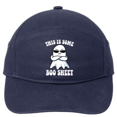 This Is Some Boo Sheet Funny Ghost 7-Panel Snapback Hat