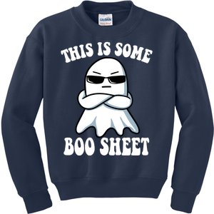 This Is Some Boo Sheet Funny Ghost Kids Sweatshirt