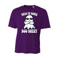 This Is Some Boo Sheet Funny Ghost Youth Performance Sprint T-Shirt