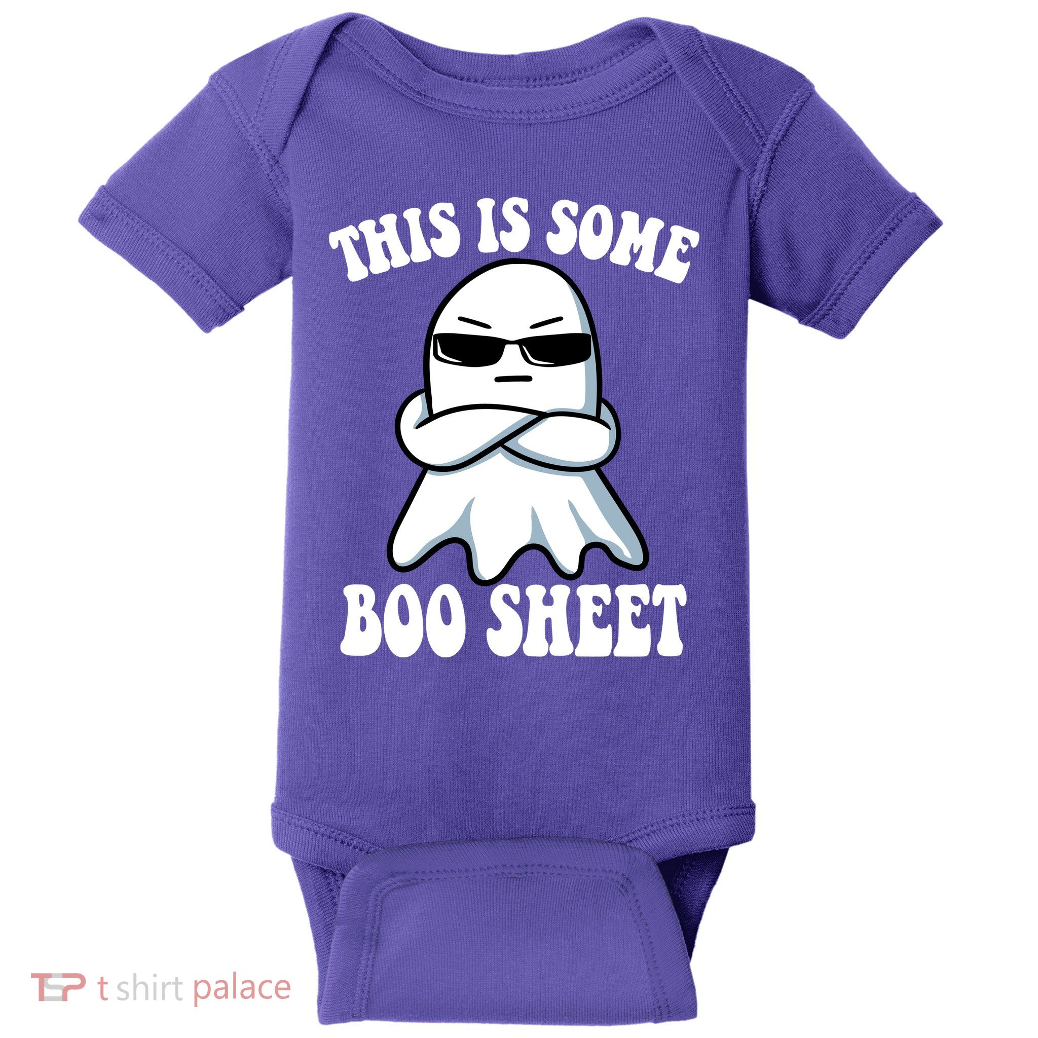 This Is Some Boo Sheet Funny Ghost Baby Bodysuit