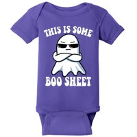 This Is Some Boo Sheet Funny Ghost Baby Bodysuit