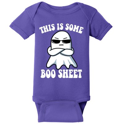 This Is Some Boo Sheet Funny Ghost Baby Bodysuit