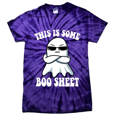 This Is Some Boo Sheet Funny Ghost Tie-Dye T-Shirt