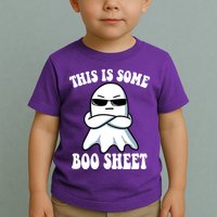 This Is Some Boo Sheet Funny Ghost Toddler T-Shirt