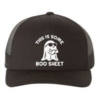 This Is Some Boo Sheet Cool Ghost Funny Halloween Costume Yupoong Adult 5-Panel Trucker Hat