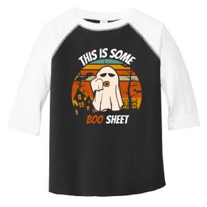 This Is Some BOO SHEET Design Toddler Fine Jersey T-Shirt