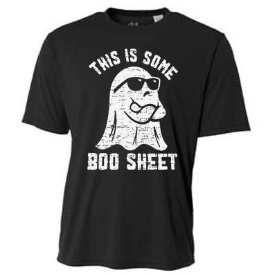 This Is Some Boo Sheet Halloween Ghost Funny Cooling Performance Crew T-Shirt