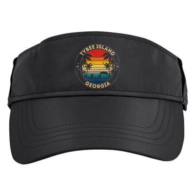 Tybee Island Souvenir Georgia Reminder Adult Drive Performance Visor