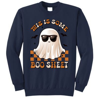 This Is Some Boo Sheet Halloween Ghost Funny Gifts Tall Sweatshirt