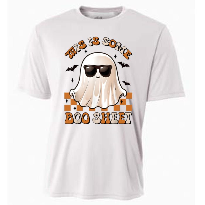 This Is Some Boo Sheet Halloween Ghost Funny Gifts Cooling Performance Crew T-Shirt