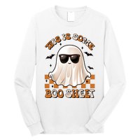 This Is Some Boo Sheet Halloween Ghost Funny Gifts Long Sleeve Shirt