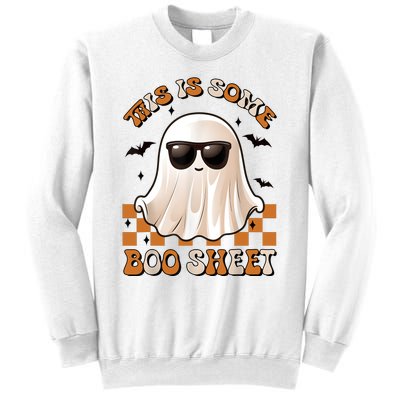 This Is Some Boo Sheet Halloween Ghost Funny Gifts Sweatshirt