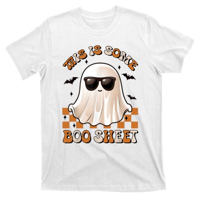 This Is Some Boo Sheet Halloween Ghost Funny Gifts T-Shirt