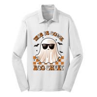 This Is Some Boo Sheet Halloween Ghost Funny Gifts Silk Touch Performance Long Sleeve Polo