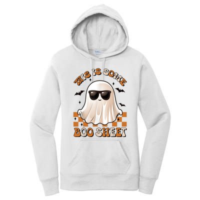 This Is Some Boo Sheet Halloween Ghost Funny Gifts Women's Pullover Hoodie