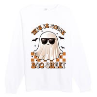 This Is Some Boo Sheet Halloween Ghost Funny Gifts Premium Crewneck Sweatshirt