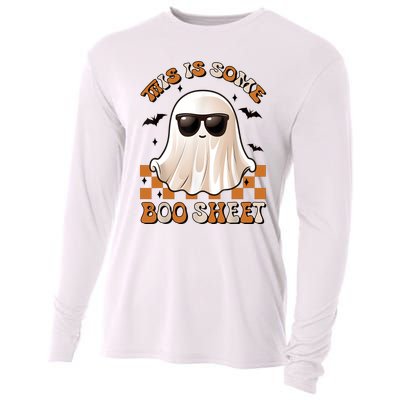 This Is Some Boo Sheet Halloween Ghost Funny Gifts Cooling Performance Long Sleeve Crew