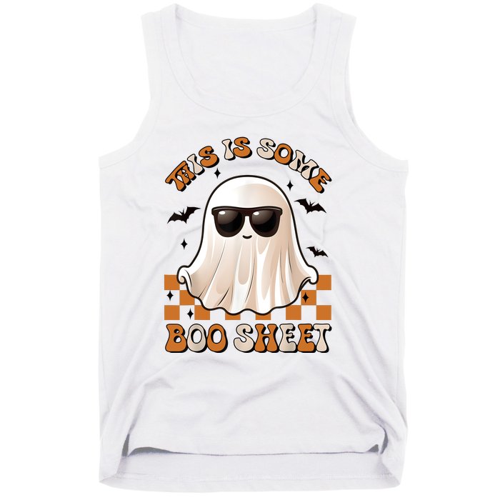 This Is Some Boo Sheet Halloween Ghost Funny Gifts Tank Top