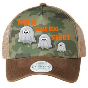 This Is Some Boo Sheet Cute Family Halloween Funny Gift Legacy Tie Dye Trucker Hat