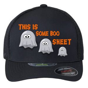 This Is Some Boo Sheet Cute Family Halloween Funny Gift Flexfit Unipanel Trucker Cap